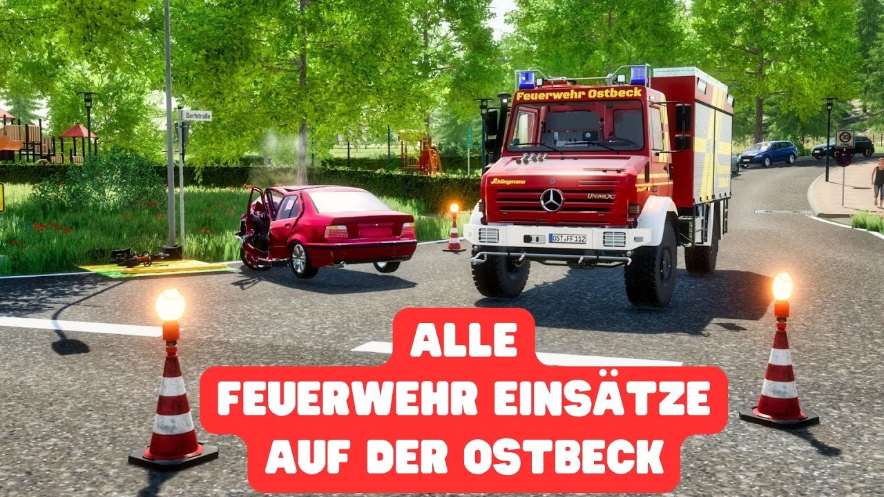 LS22 - Alle Feuerwehr Einsätze auf der Ostbeck! 🚒