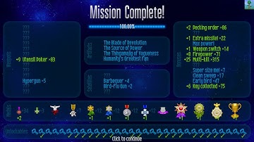 Chicken Invaders 5 - Solo Superstar Hero Longplay (No Death, No Missile, No Satellite, All Medals)