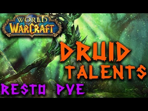 Video: How To Distribute Talents From A Druid In Wow