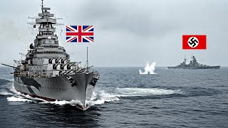 How One British Battleship Destroyed the Bismarck After a 3-Day Hunt Across the Atlantic