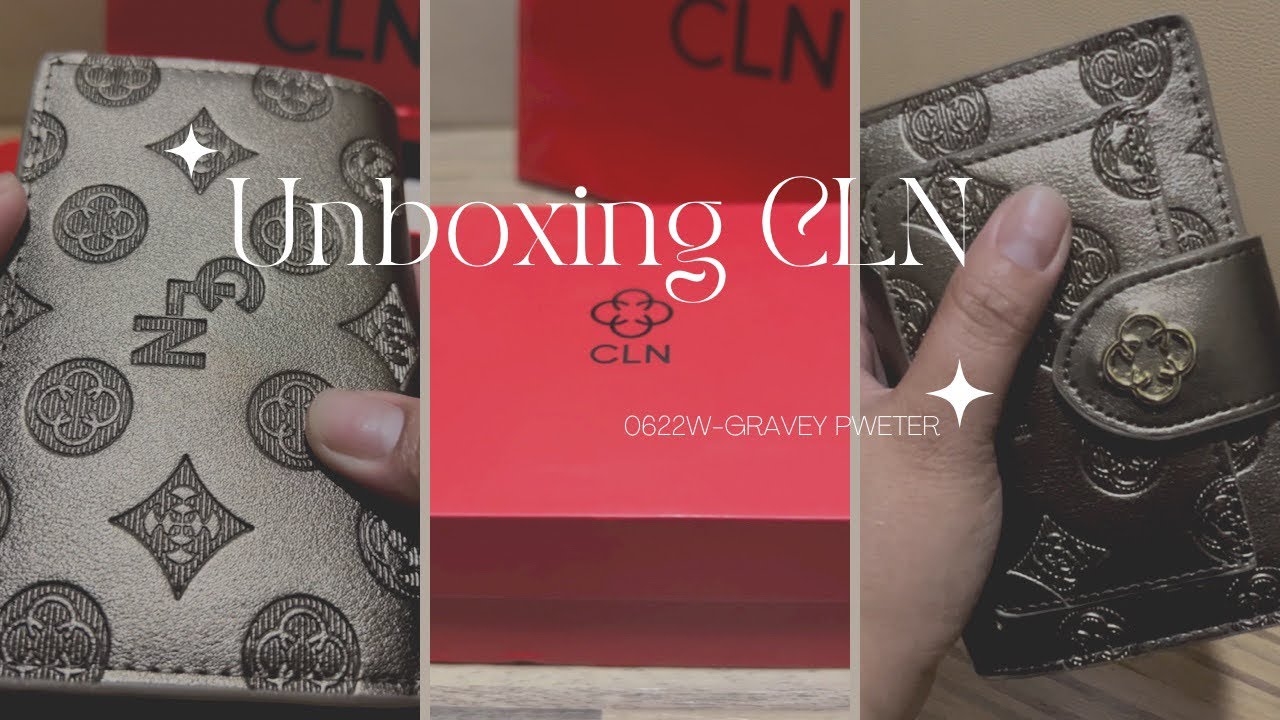 Unboxing my CLN Gracey wallet (Debossed monogram) 