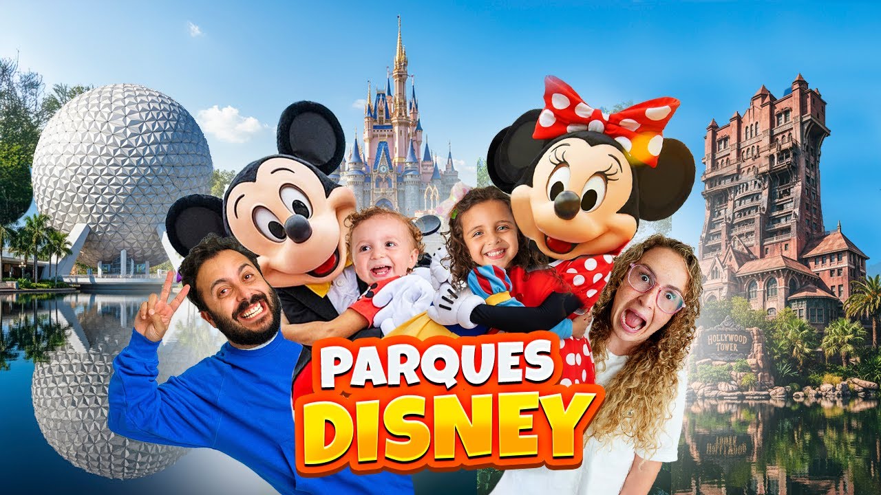 A NOSSA PRIMEIRA VEZ EM FAMÍLIA NOS PARQUES DA DISNEY - FAMÍLIA BELLA E LUCCA SHOW
