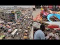 The BIGGEST MARKET in Accra Ghana   Makola street tour || West Africa