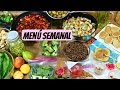 Organiza tu menú semanal | Recetas incluídas