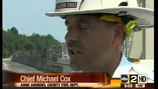 One killed, one hurt when wall collapses