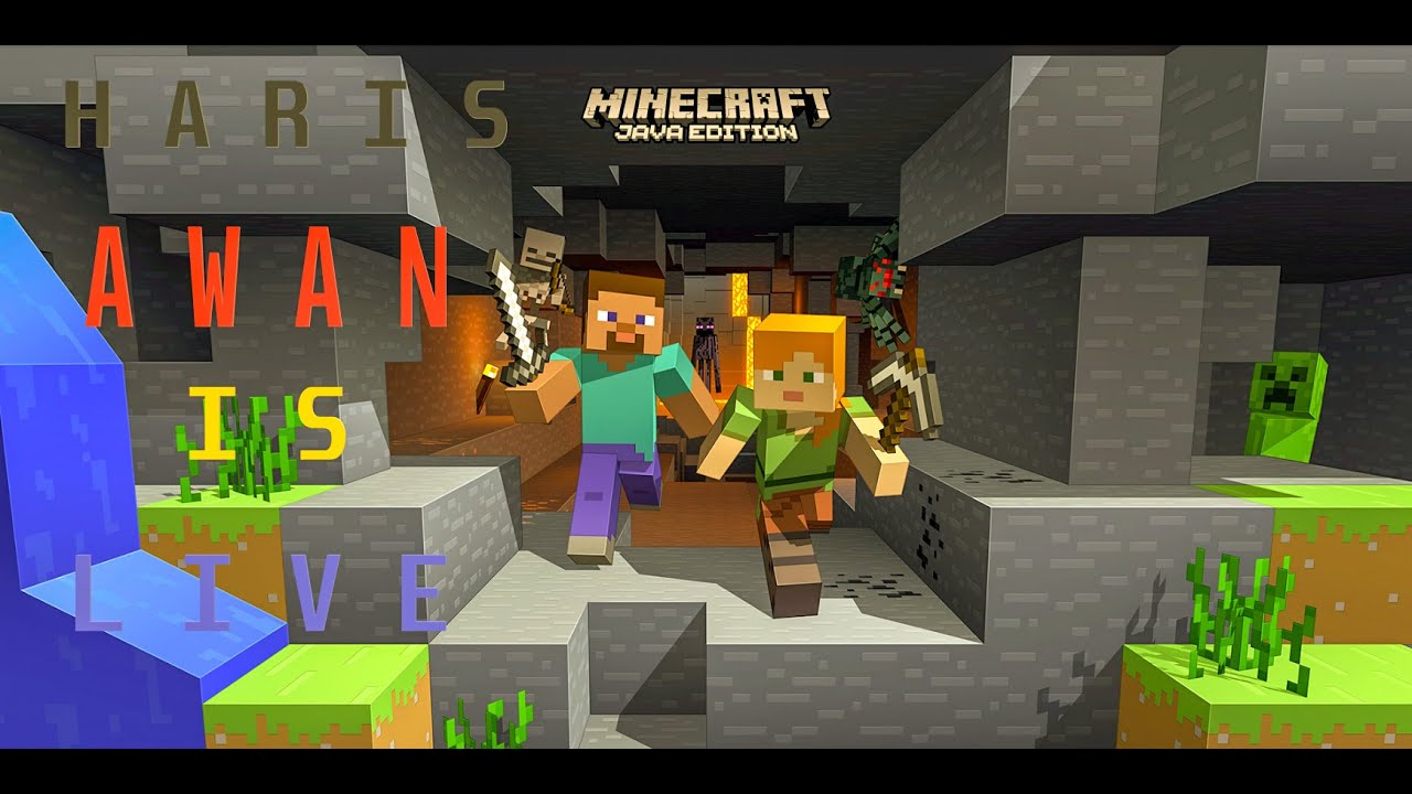 HARIS AWAAN Live Stream[Minecraft Survival] - YouTube