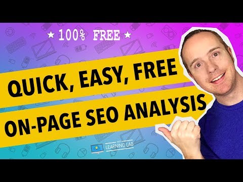 web page seo analysis