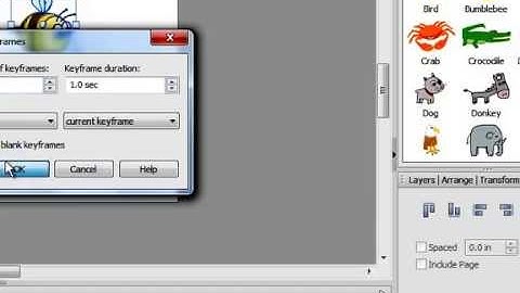 Serif DrawPlus - Keyframe Animation