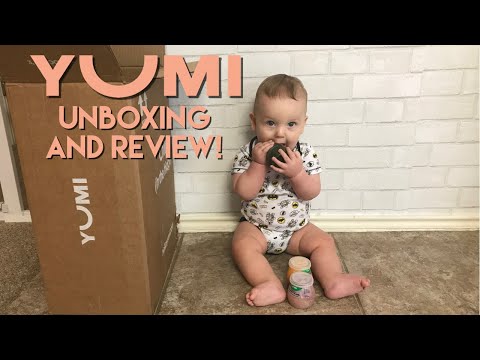 YUMI Babyfood unboxing and review