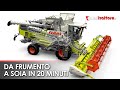 Claas trion 730 la trebbiatrice da battere