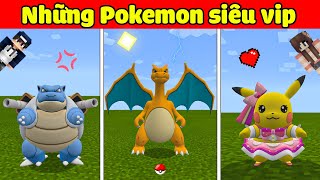 bqThanh và Ốc Sáng Tạo Ra Những Con POKEMON Siêu Ngầu Dễ Thương Trong Minecraft