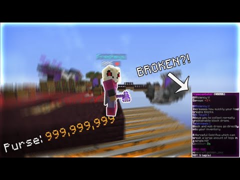 THIS AXE IS BROKEN... | Hypixel Skyblock