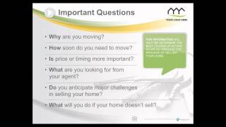 Listing Presentation Template Tutorial and Concepts