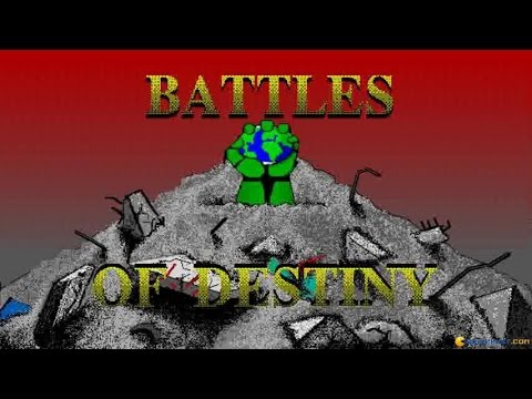 Battles of Destiny gameplay (PC Game, 1992)