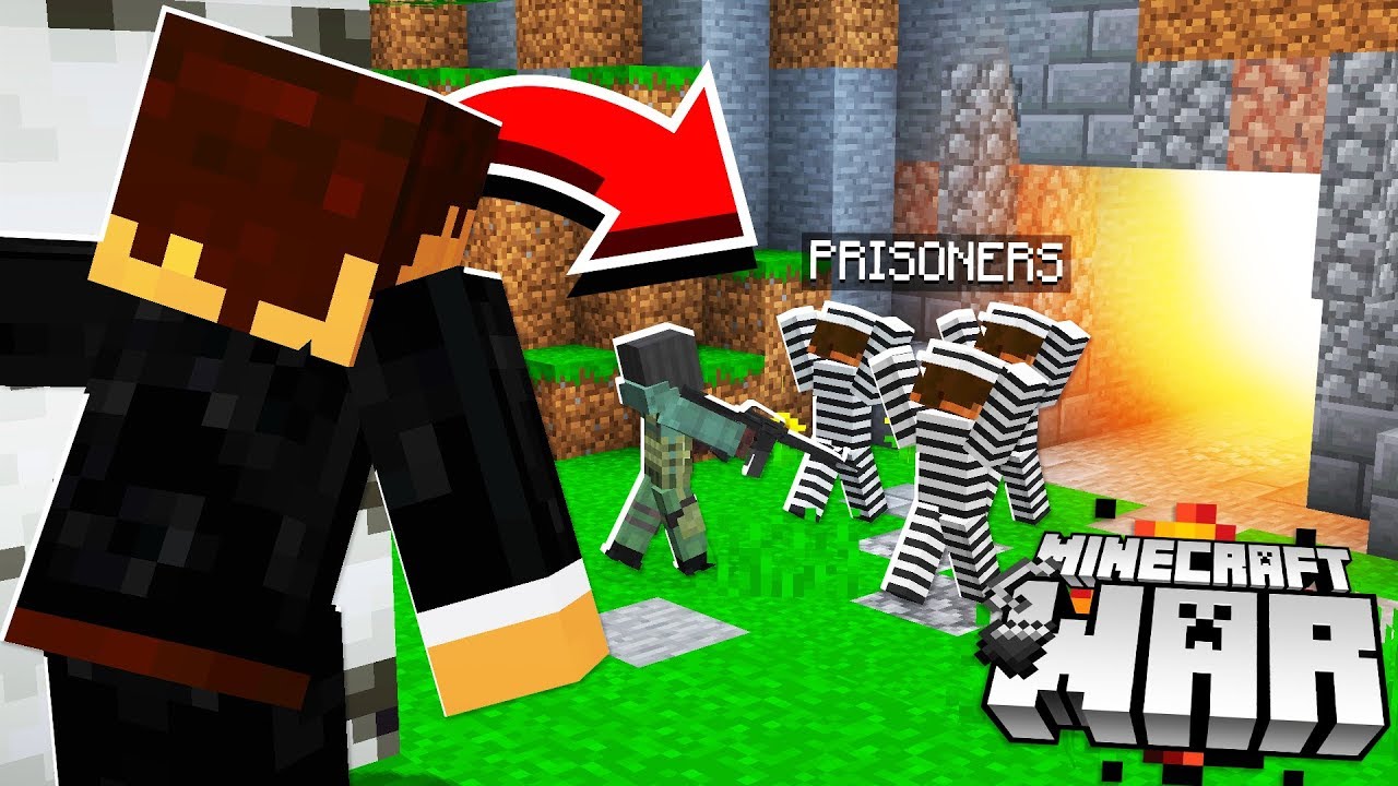 these Minecraft BANDITS are hiding a DARK SECRET.. (Minecraft War #27)