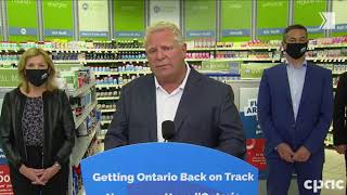 Premier Ford tell Health Canada 