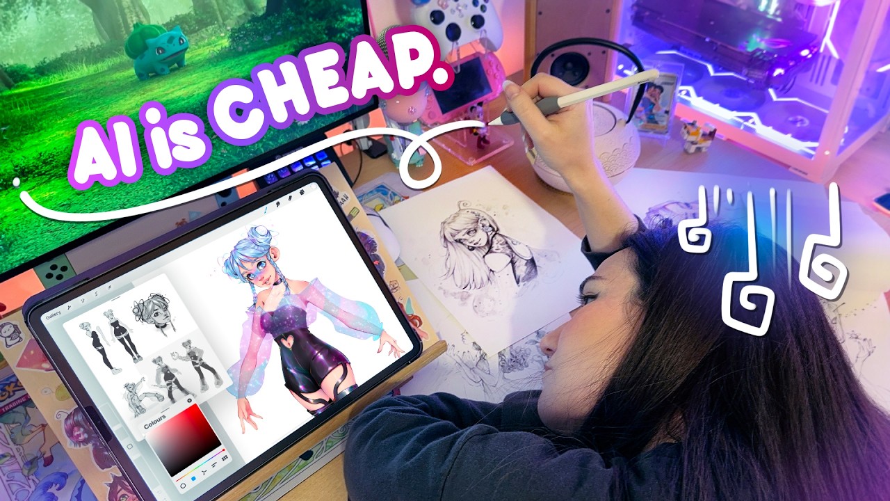 If you're a HUMAN ARTIST, watch this video.