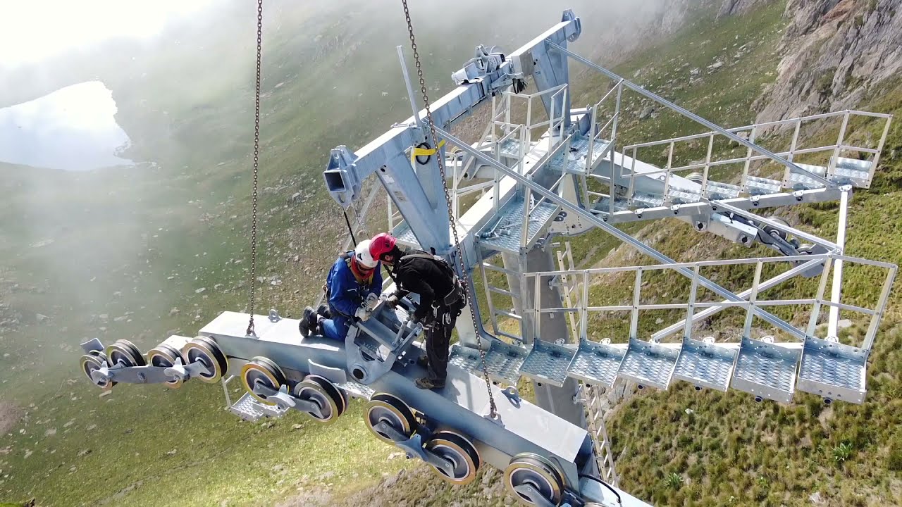 InstalaciÃ³n remontes ExpansiÃ³n Aramon Cerler a Castanesa