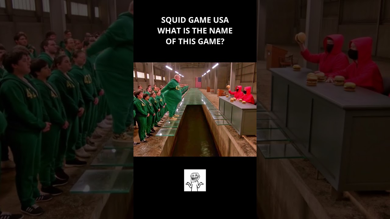 ⁣SQUID GAME USA: NAME THE GAME #4