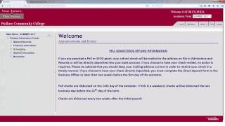 How to Register for Classes Online Using myWCC