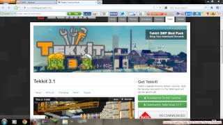 How to install tekkit/technic pack EASY