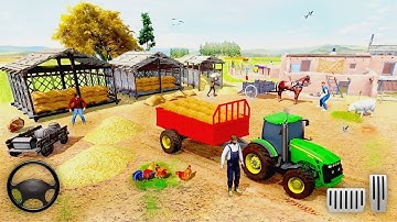 Farming Game 2021 - Free Tractor Driving Games 2021 - Gameplay Walkthrough Part 1 (Android, iOS)