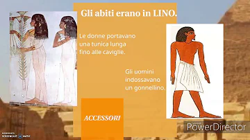 Cosa indossavano gli schiavi egizi?