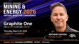 Graphite One Presenting at the Kinvestor Mining & Energy 2026 Virtual Investor Conference