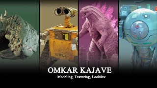 3D Modeling, Texturing and LookDev Demo Reel - Omkar Kajave