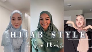 hijab tutorial- hijab style tiktok edition 🧕hijab/ modest outfits inspo | Pinkhoney by pinkhoney 5,907 views 9 months ago 8 minutes, 6 seconds