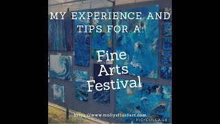 Art Festival Tips, Tricks, and Advice - My Experiences with Booth Set up and Preparation - Artist
