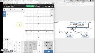 Solving the Quadratic Formula Using Desmos
