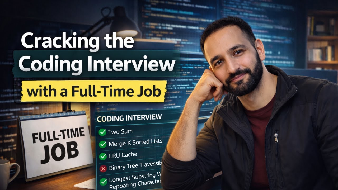 Cracking the Coding Interview with a Full-Time Job - YouTube