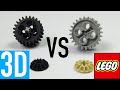 Custom 3D Printed Lego Parts vs Original Lego Parts | With Bend Test