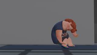 Body mechanics animation study