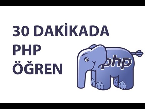 30 Dakikada PHP Öğren