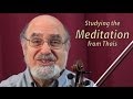 Masterclass on Meditation from Thais with Roy Sonne