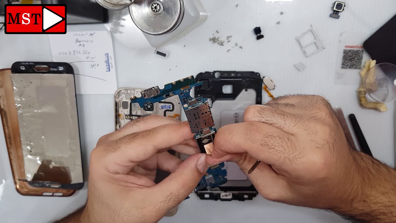 Samsung A8 2016 не заряжается | A810 поврежден водой