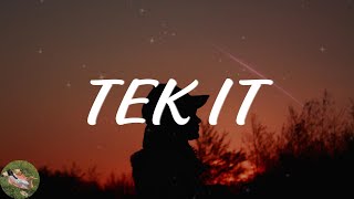 Cafuné - Tek It (Lyric Video)