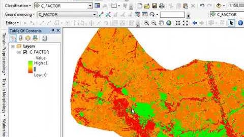 RUSLE Part 1(SOIL EROSION MODELLING USING REVISED UNIVERSAL SOIL LOSS EQUATION (RUSLE), C FACTOR)