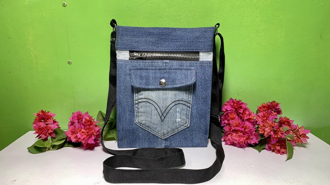 How to sew at home / easy making bag / gift ideas