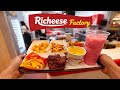 Trying Indonesian Most Spicy Chicken!!! Richeese Factory🤯
