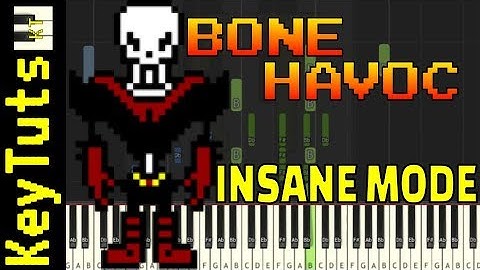 Learn to Play Bonehavoc (Underfell Bonetrousle) from Underfell - Insane Mode