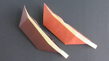 チョコバナナ折り紙