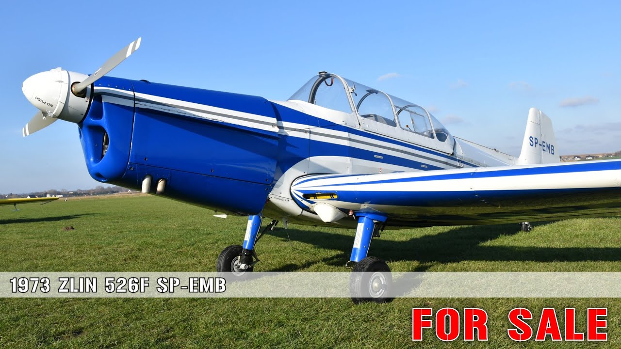 ZLIN 526F SP-EMB FOR SALE