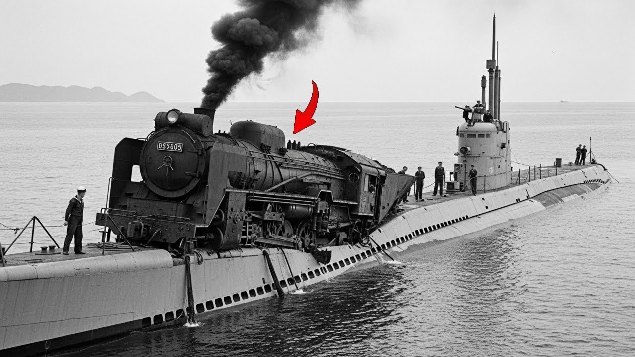 When This Submarine Destroyed a Japanese Train — The Only US Ground Attack on Japanese Soil