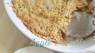 كرمبل التفاح وصفة سهلة - أبل كرمبل