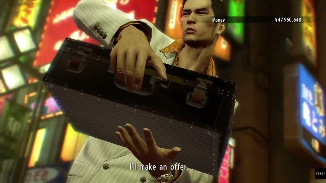 YAKUZA 0 Kiryu I'll make an offer YouTube
