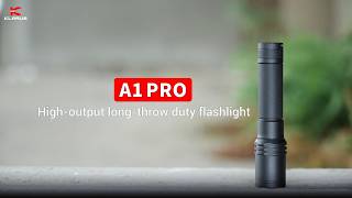【KLARUS】The Night Hunter Has Arrived | A1 Pro 1100LM Flashlight