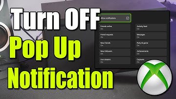 How to Turn OFF Pop up Notifications on XBOX SERIES X|S (Best Method)